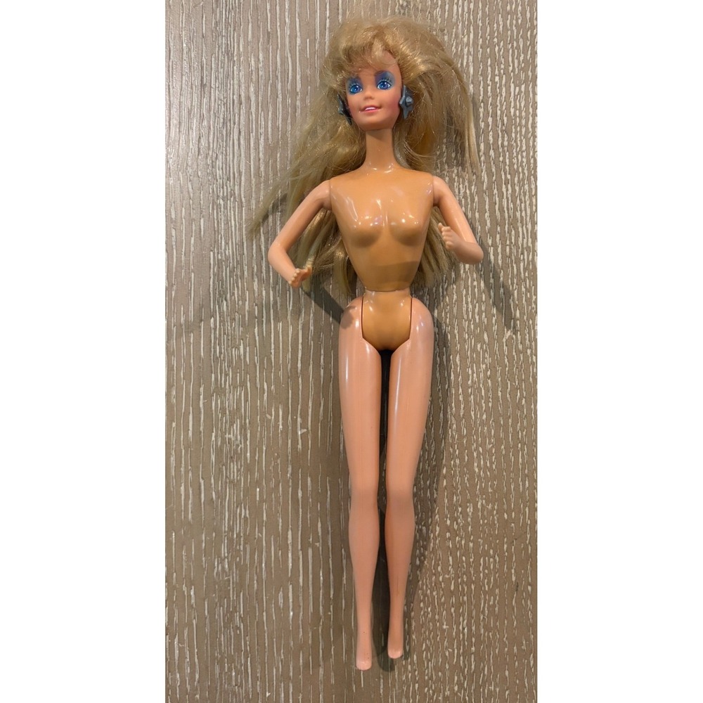 Vtg 1966‎ Twist 'n Turn Barbie Doll Bendable Legs Eyelashes Brown Eyes Blonde